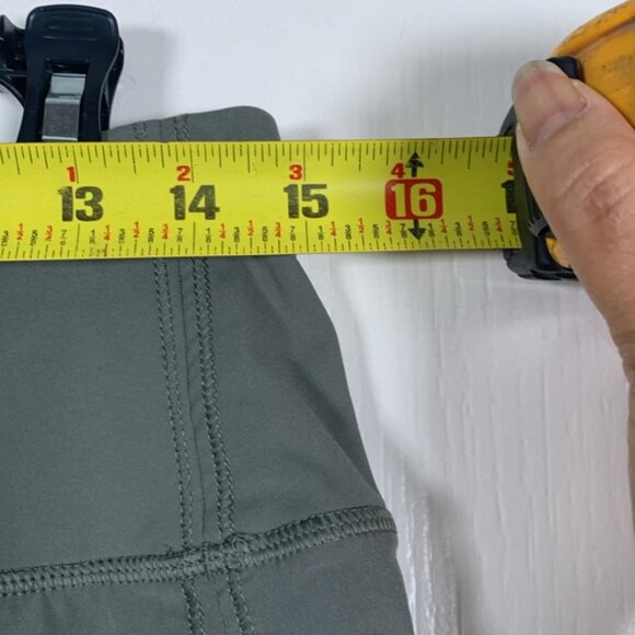 Crazy Yoga Olive Green Athletic Gym Skort Biker Shorts Size Med EUC #0362-DS - Picture 4 of 4